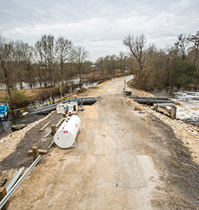 Flood Control, Louisiana USA