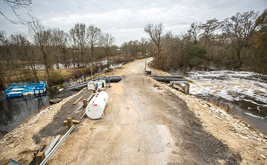 Control de inundaciones, Louisiana USA